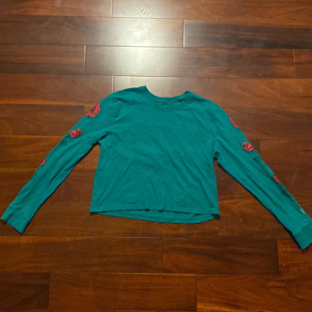 Green Hollister long sleeve